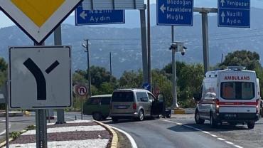 Bozdoğan’da trafik kazası: 1 yaralı