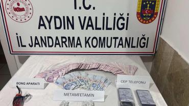 Nazilli’de uyuşturucu satıcısına suçüstü