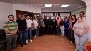 VALİ VAROL BASIN MENSUPLARI İLE BİR ARAYA GELDİ