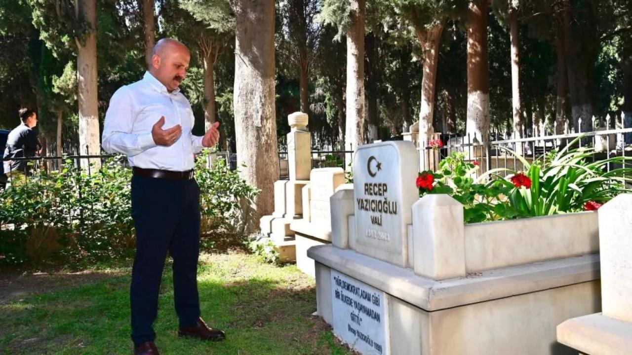 Vali Varol, 'Süper Vali' Recep Yazıcıoğlu'nu unutmadı
