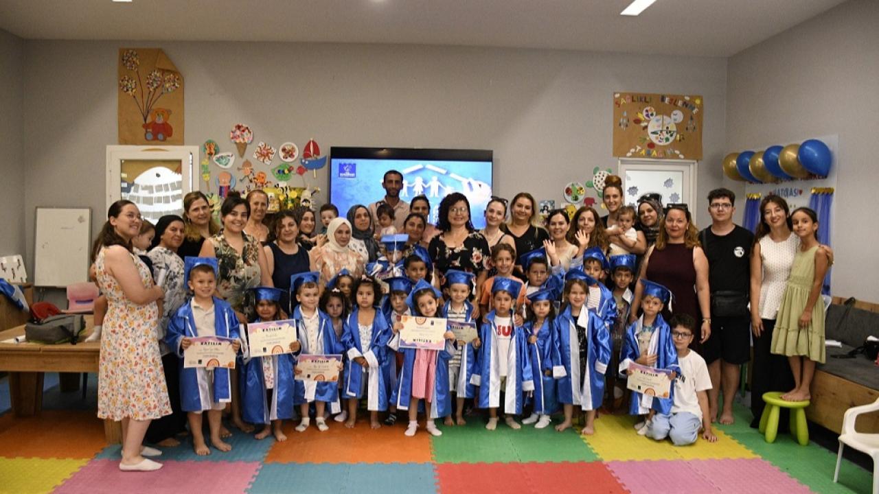 ANNE BABA ÇOCUK MERKEZİ’NDE MİNİKLERİN MEZUNİYET COŞKUSU