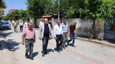BAŞKAN ANIL YETİŞKİN UMURLU’YA HİZMETLERİNE DEVAM EDİYOR