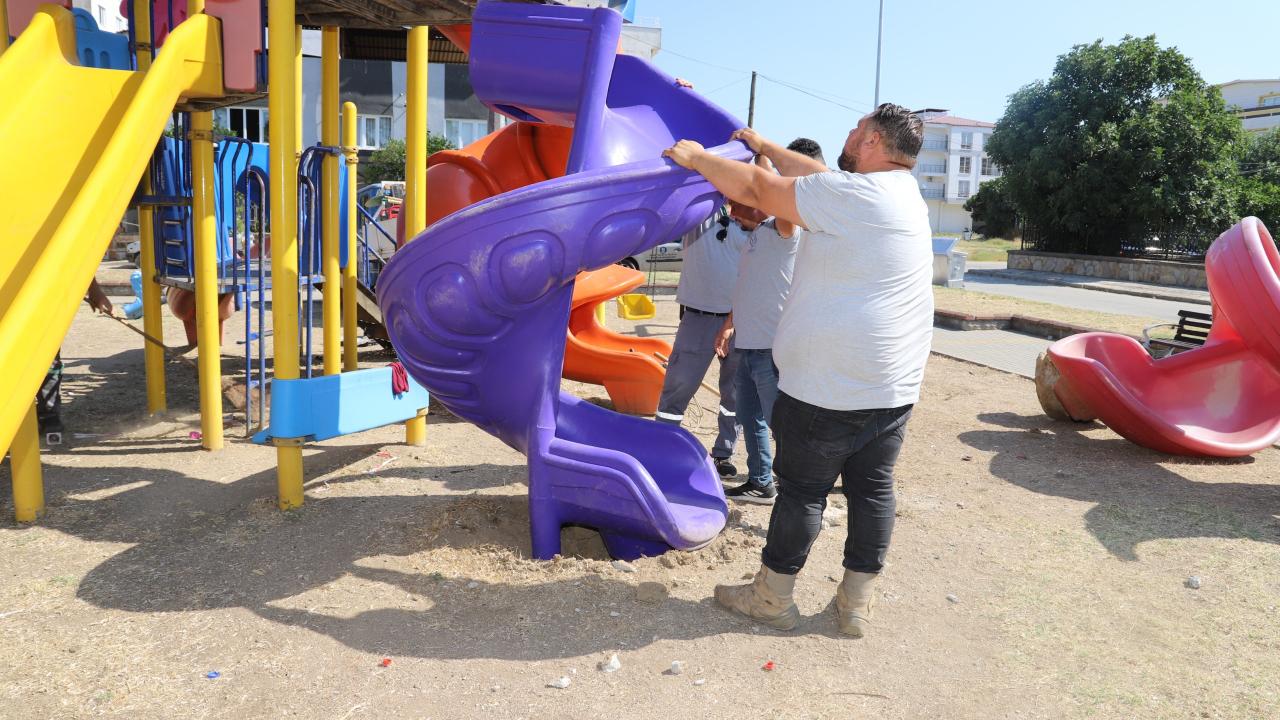 Başkan Tetik Talimat Verdi: Çocuk Oyun Parklarında Büyük Dönüşüm