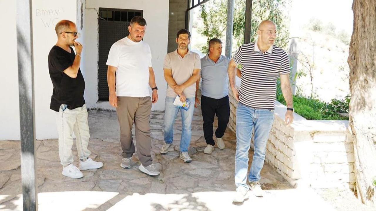 Başkan Zencirci, Mursallı'daki çalışmaları yerinde inceledi