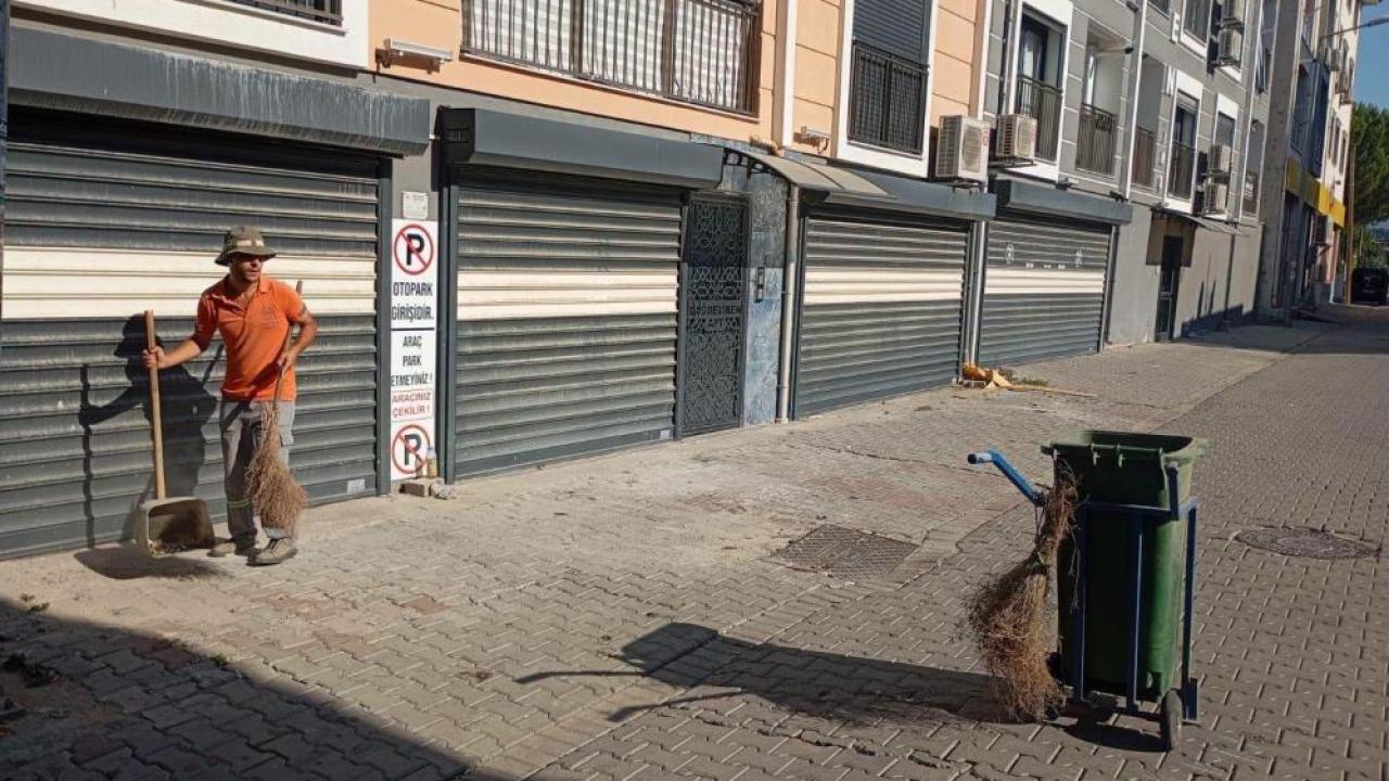 Germencik'te temizlik çalışmaları aralıksız sürüyor