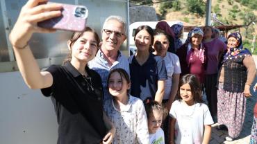 Karahallı’da Ertuğrul Tetik’e Sevgi Seli