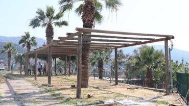 Koçarlı'da Millet Bahçesi'ne yeni cemiyet alanı