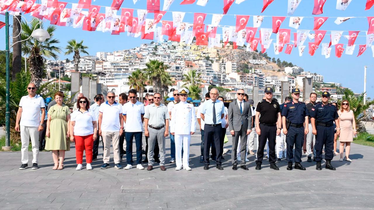KUŞADASI’NDA DENİZCİLİK VE KABOTAJ BAYRAMI KUTLAMALARI BAŞLADI