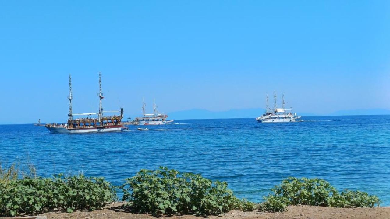 Kuşadası'nda tekne turlarına yoğun ilgi