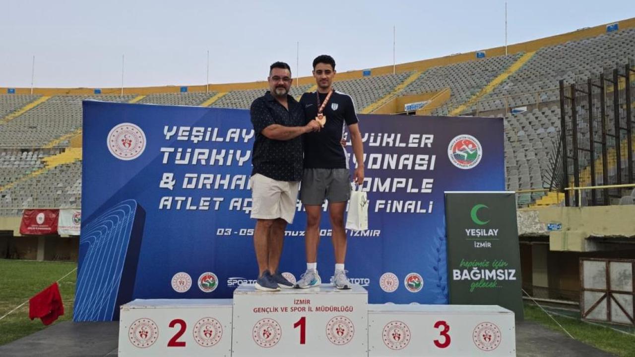 Milli atlet, Türkiye şampiyonu oldu