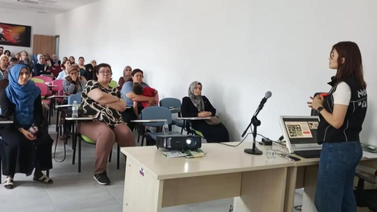 NAZİLLİ EMNİYETİNDEN KADINLARA EĞİTİM