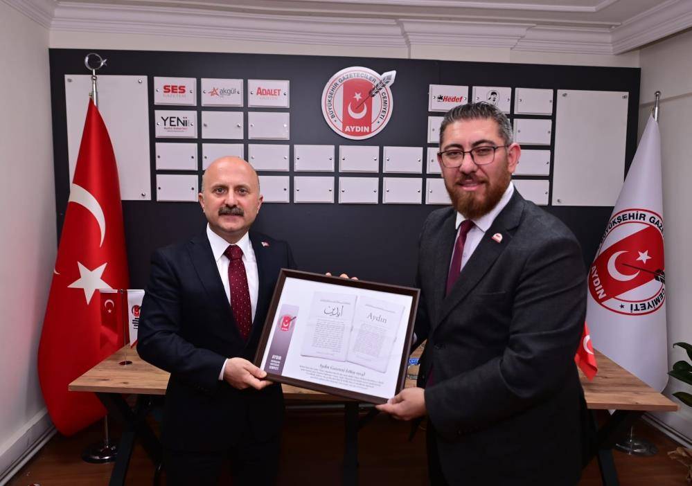 VALİ VAROL BASIN MENSUPLARI İLE BİR ARAYA GELDİ