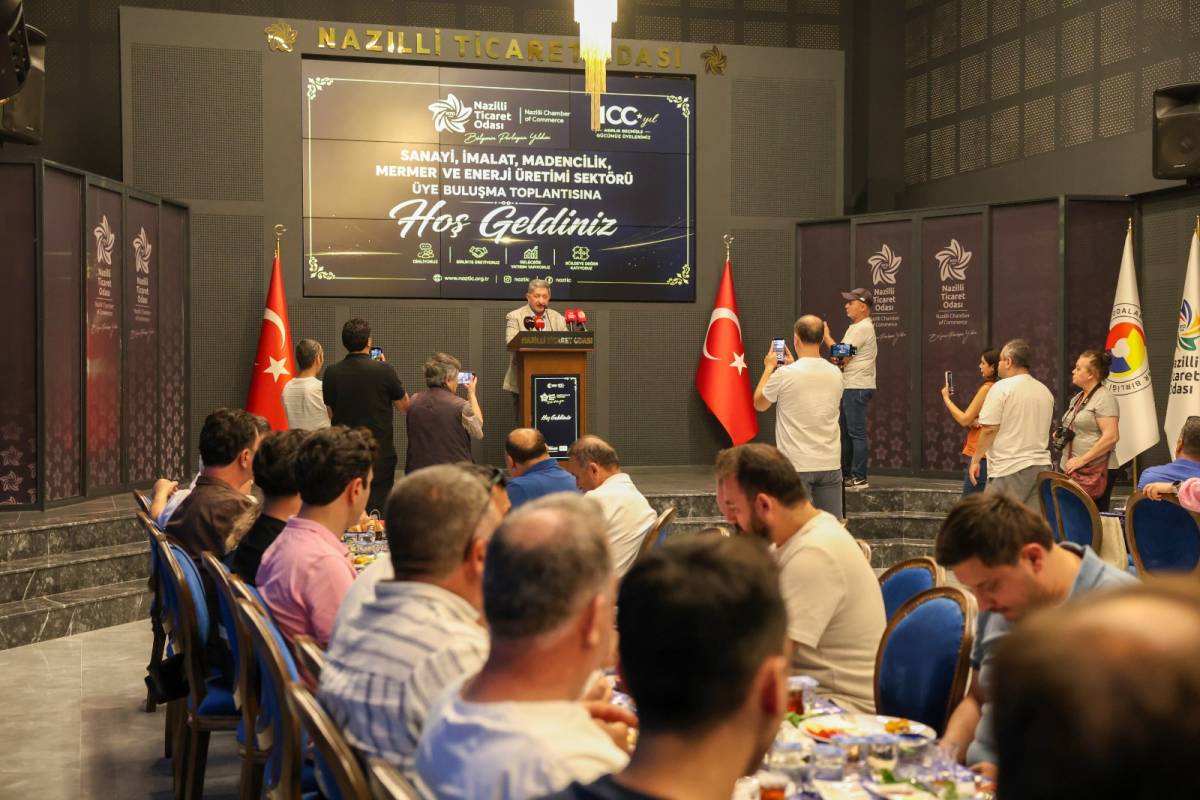 NAZILLI TİCARET ODASI ÜYE BULUSMALARINA DEVAM EDİYOR